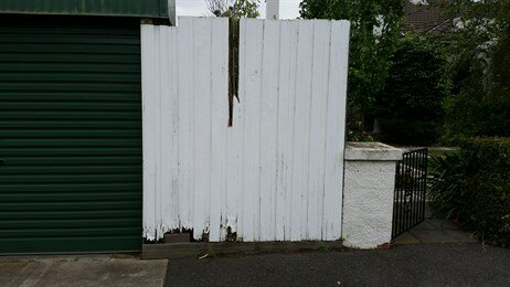 Fence before