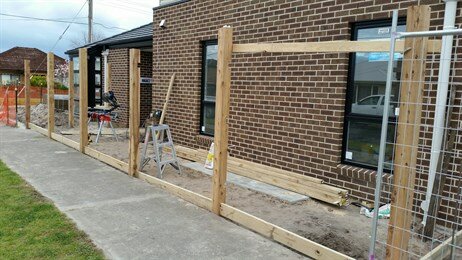 New Fence start