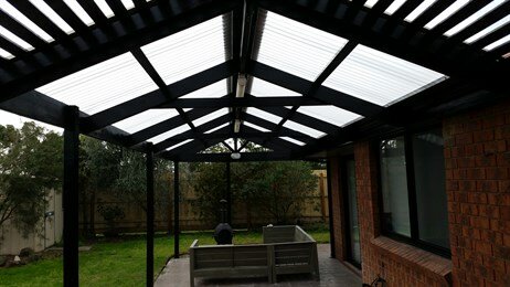 Large Pergola Roofed