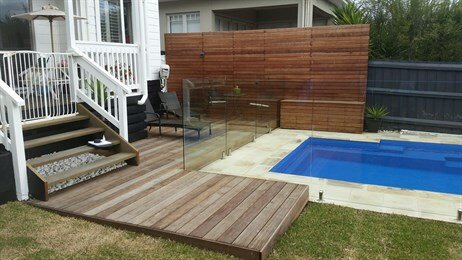 Deck before