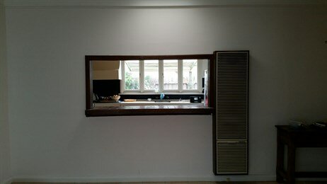 Servery before