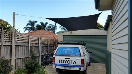 Shade Sail After