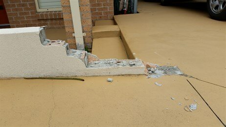 Rendered Fence before fix