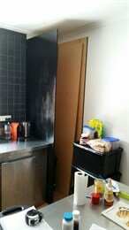 Pantry install before