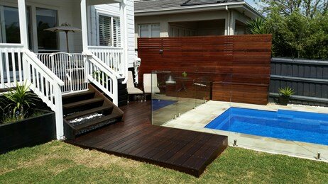 Deck after